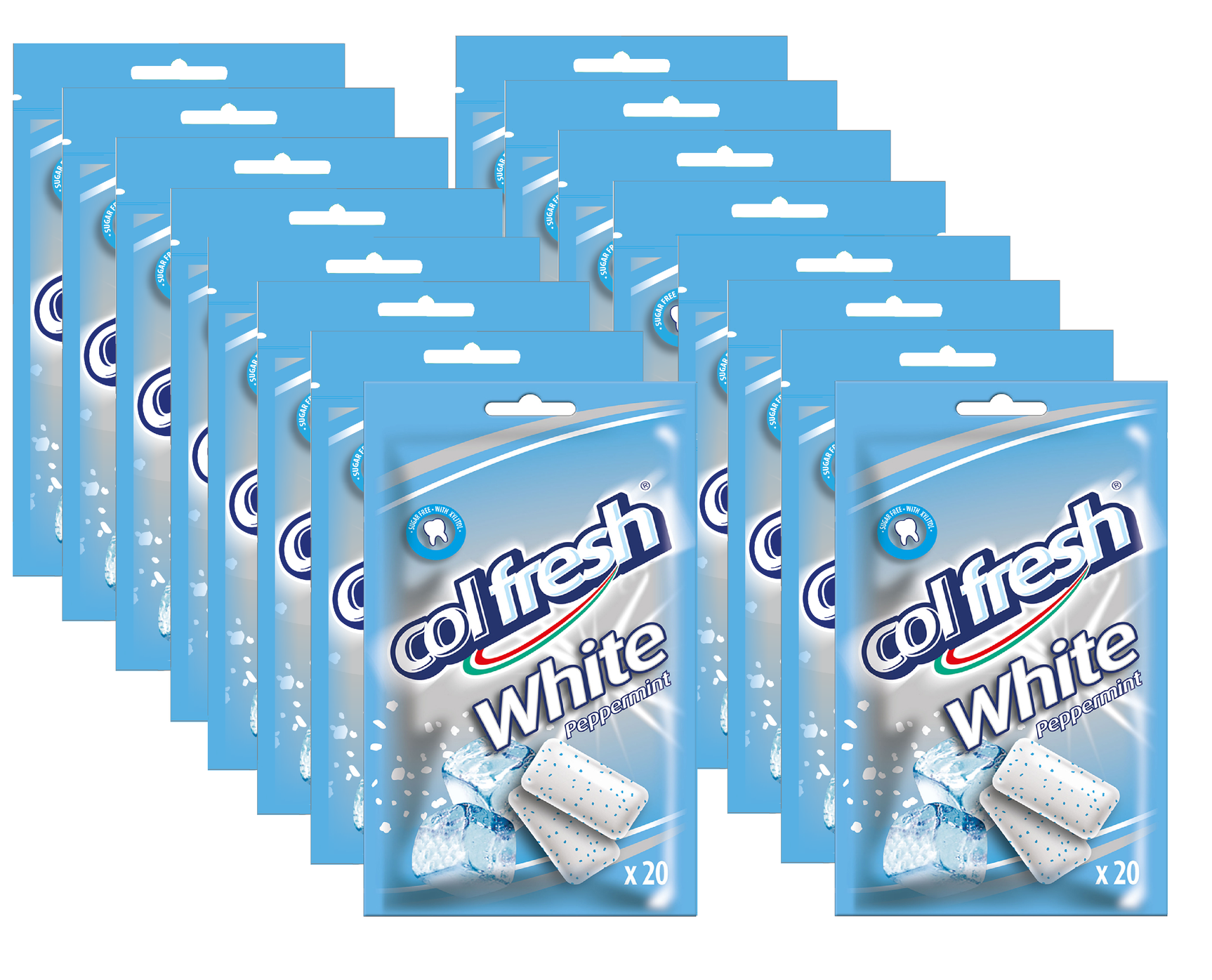 ColFresh Sugar Free Peppermint Gum 28g - Image 2