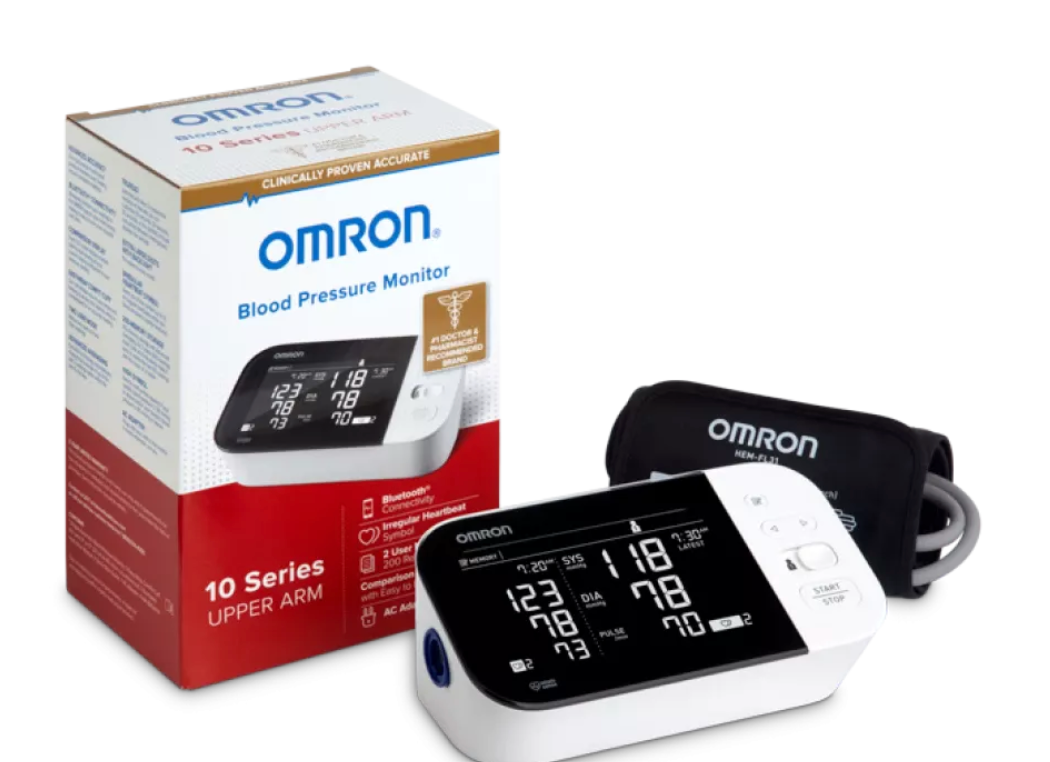 OMRON 10 Series® Wireless Upper Arm Blood Pressure Monitor