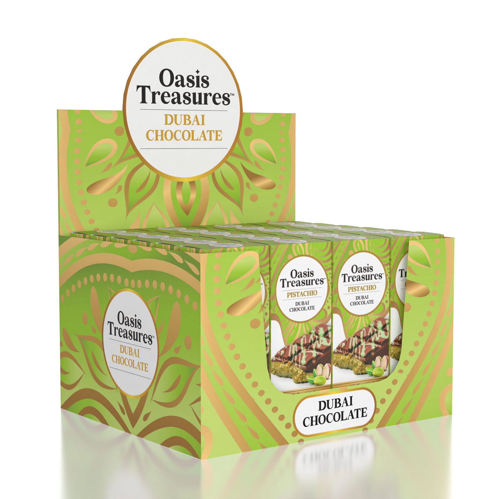 Dubai Chocolate Bar Pistachio by Oasis Treasures in NEW PDQ - Image 2