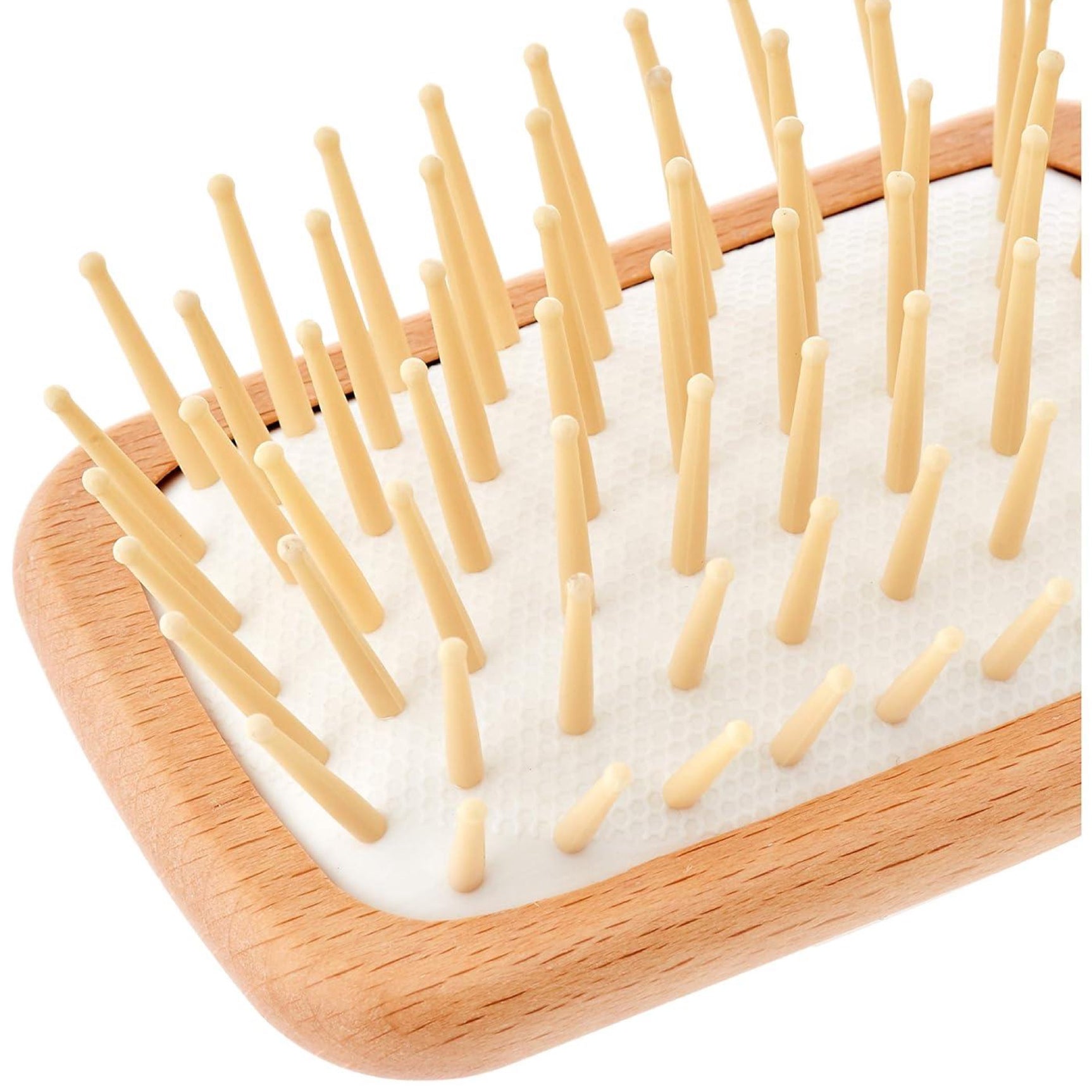Jä̈Neke Beech Wood Brush Body and Spikes on White Base Pneumatic – 60 g