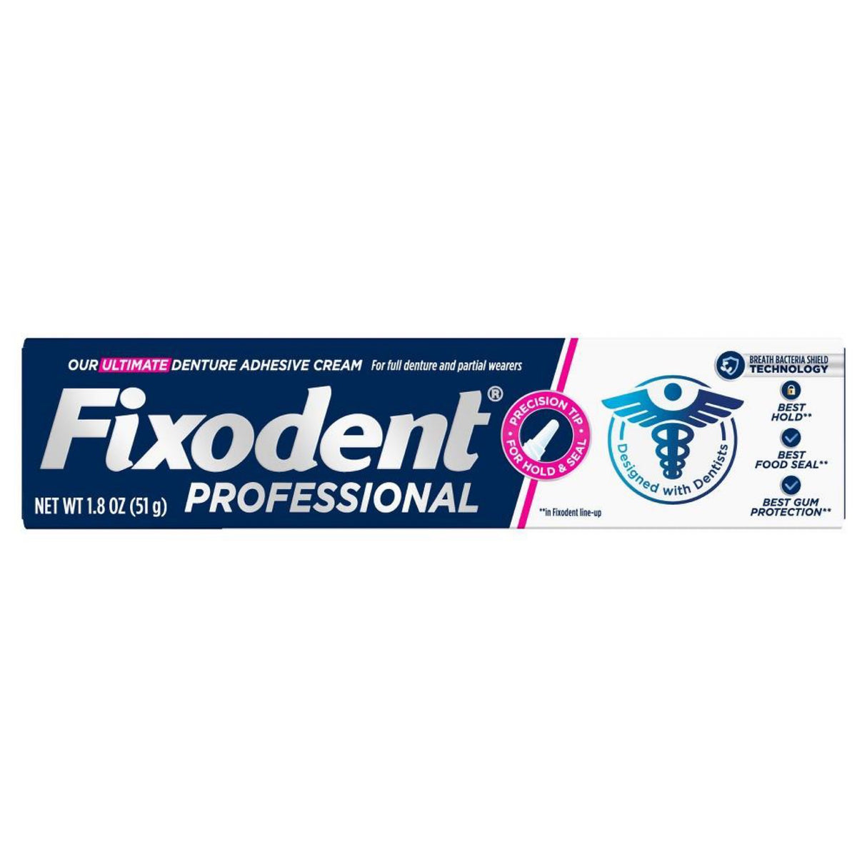 Fixodent Professional Ultimate Denture Adhesive Cream oz