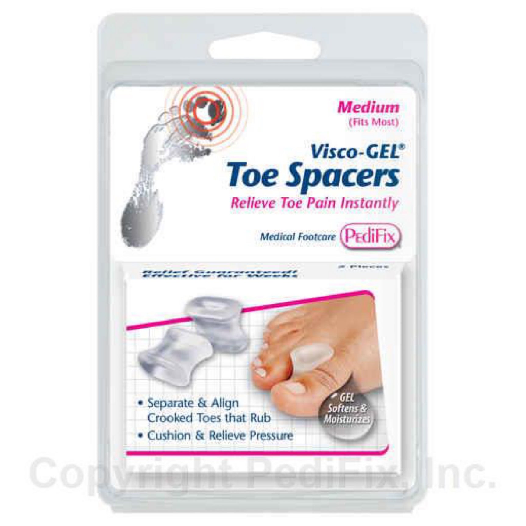 PediFix Visco-gel Toe Separators