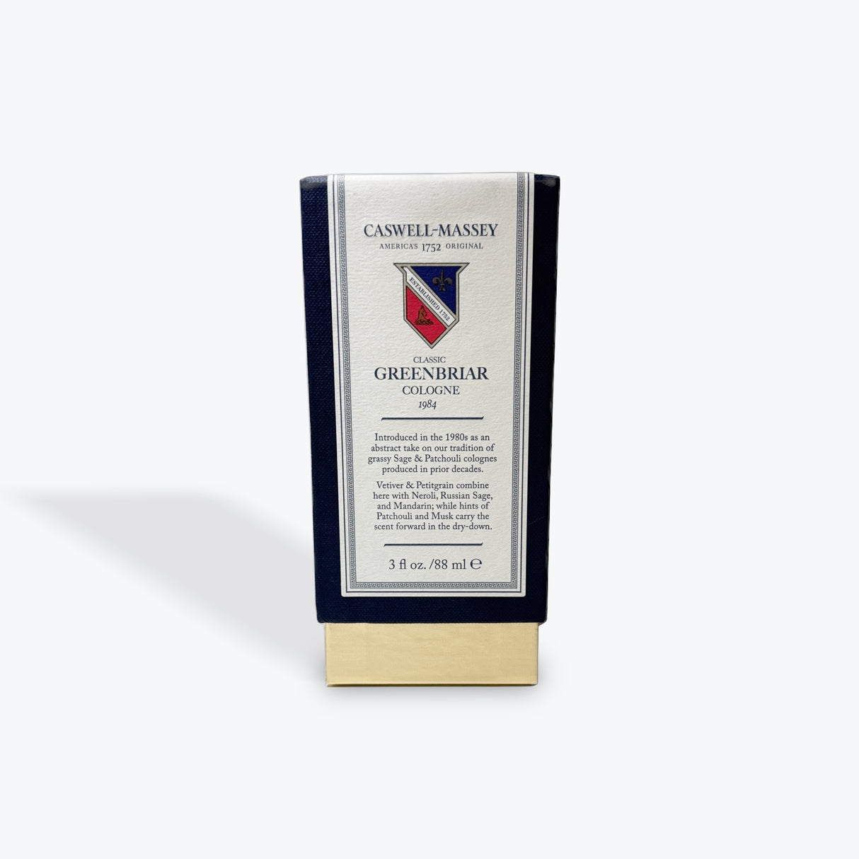 Caswell Massey:Classic GreenBriar Cologne 3 fl oz/88 ml