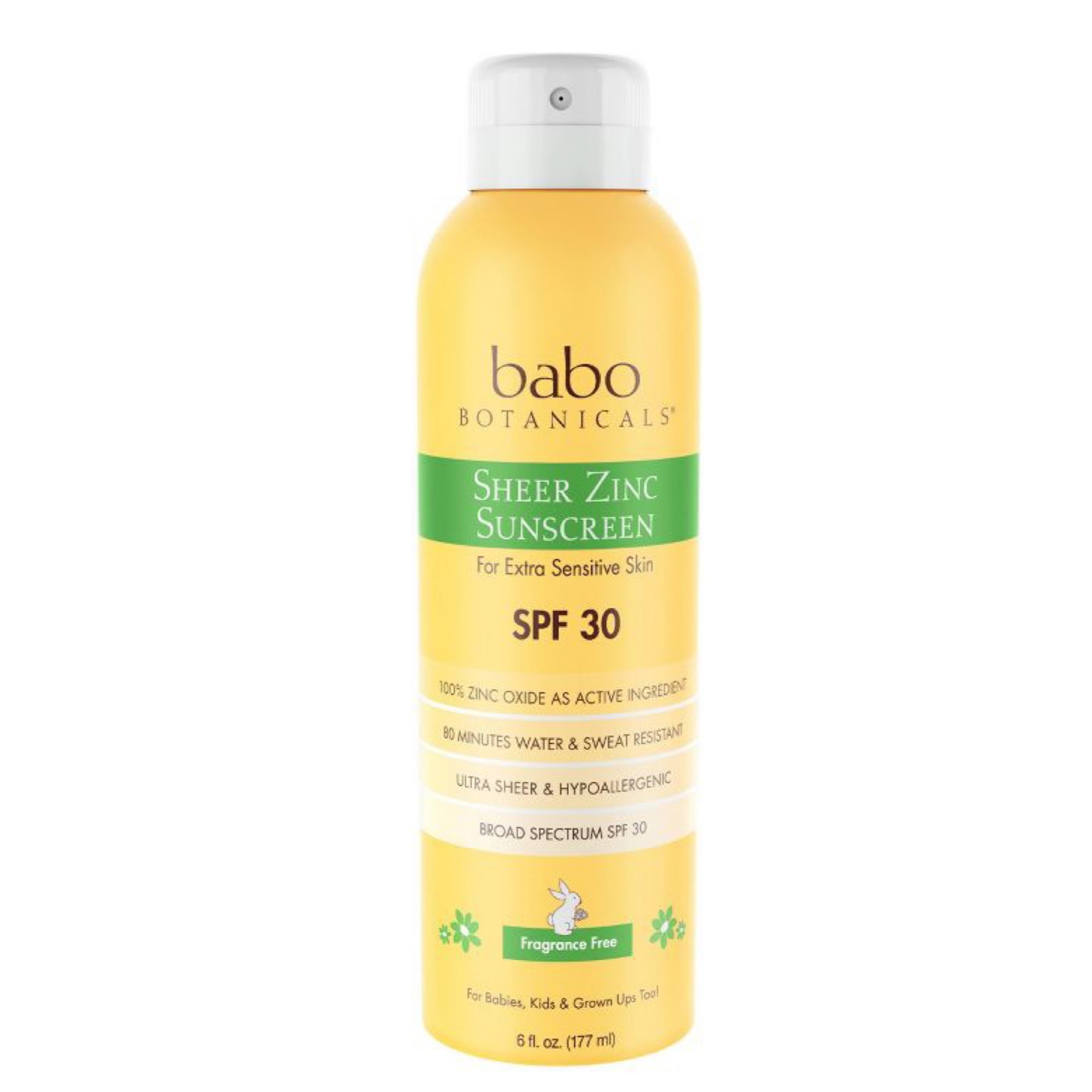 Babo botanicals Sheer Zinc Sunscreen SPF 30