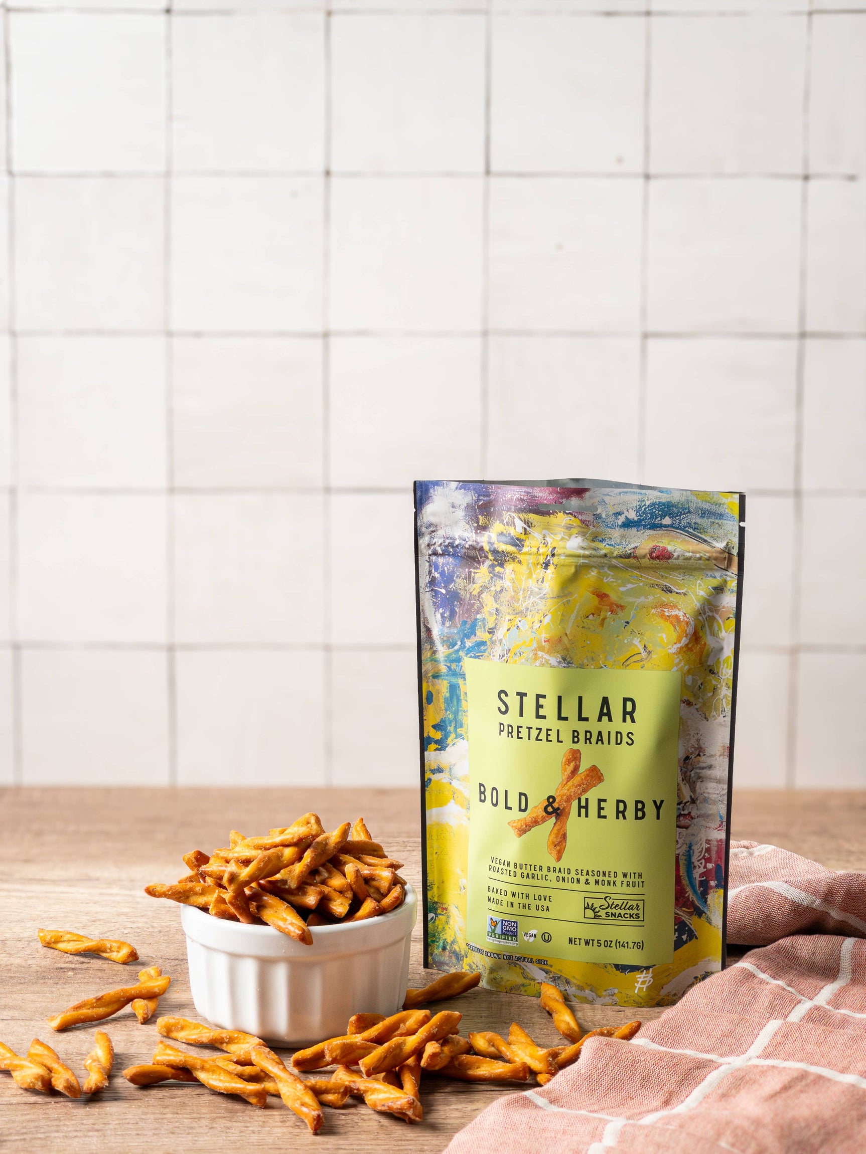 Stellar Bold & Herby Pretzel Braids