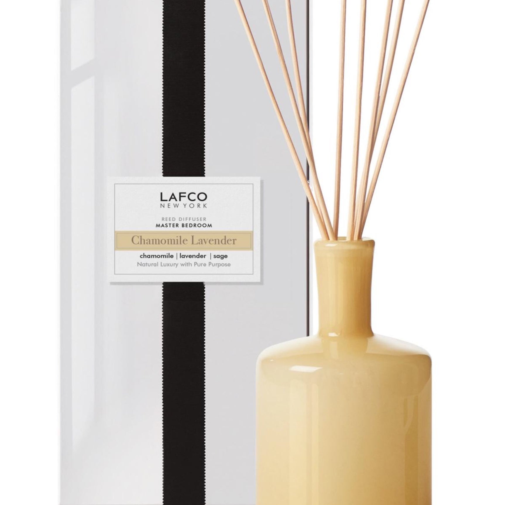 Lafco New York Chamomile Lavender Master Bedroom Classic Reed Diffuser