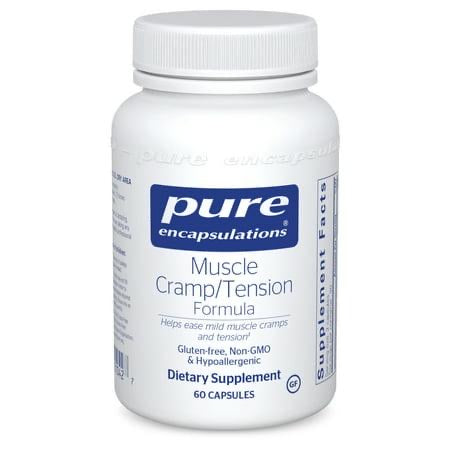 Pure Encapsulations Muscle Cramp/Tension Formula | Hypoallergenic Supplement to Reduce Occasional Muscle Cramps/Tension and Promote Relaxation | 60 Capsules