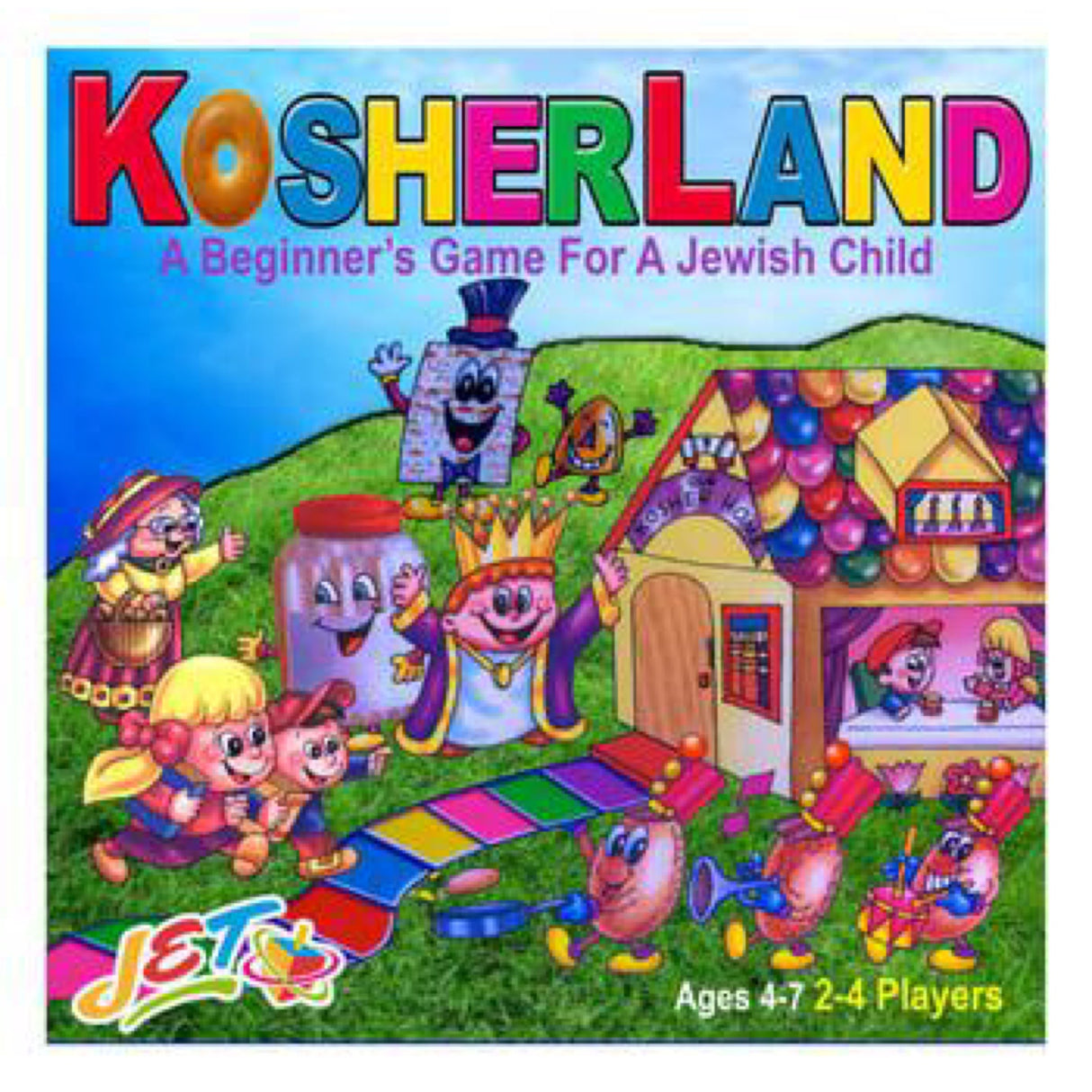 Jewish Educational Toys Kosherland Boardgame