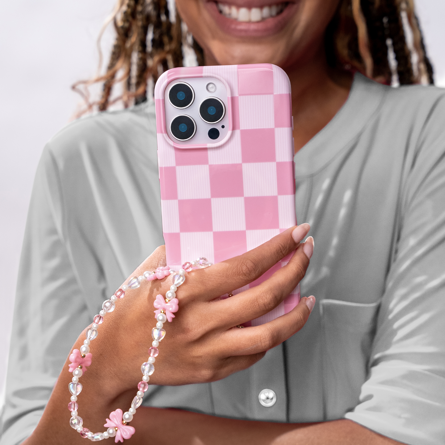 Pink Bow Phone Charm - Image 6