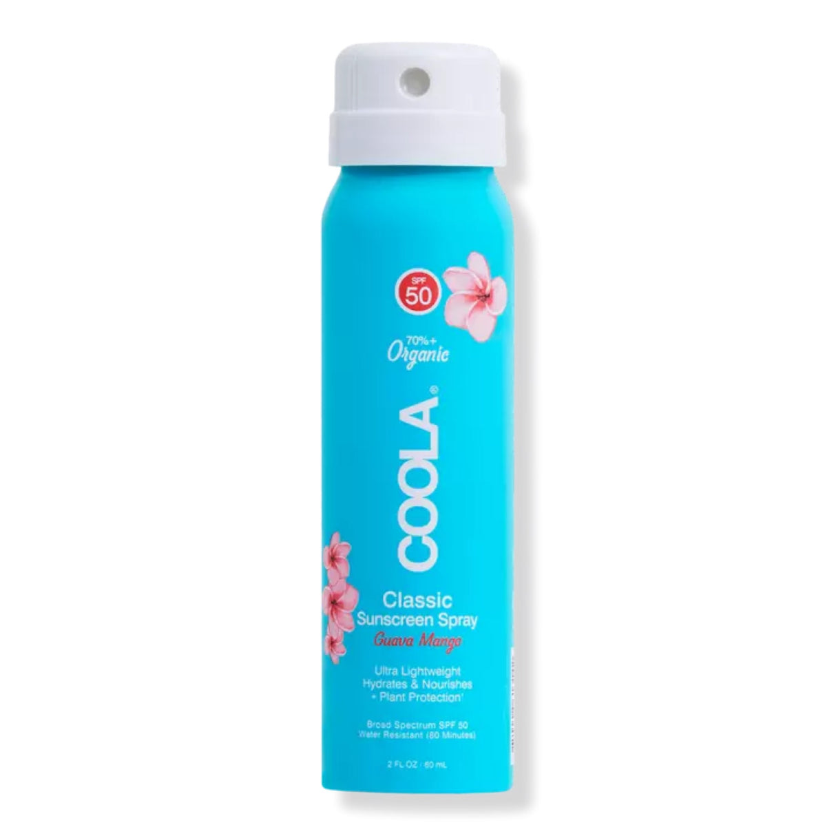 Coola Sunscreen Spray SPF 50 Guava Mango 2 fl oz