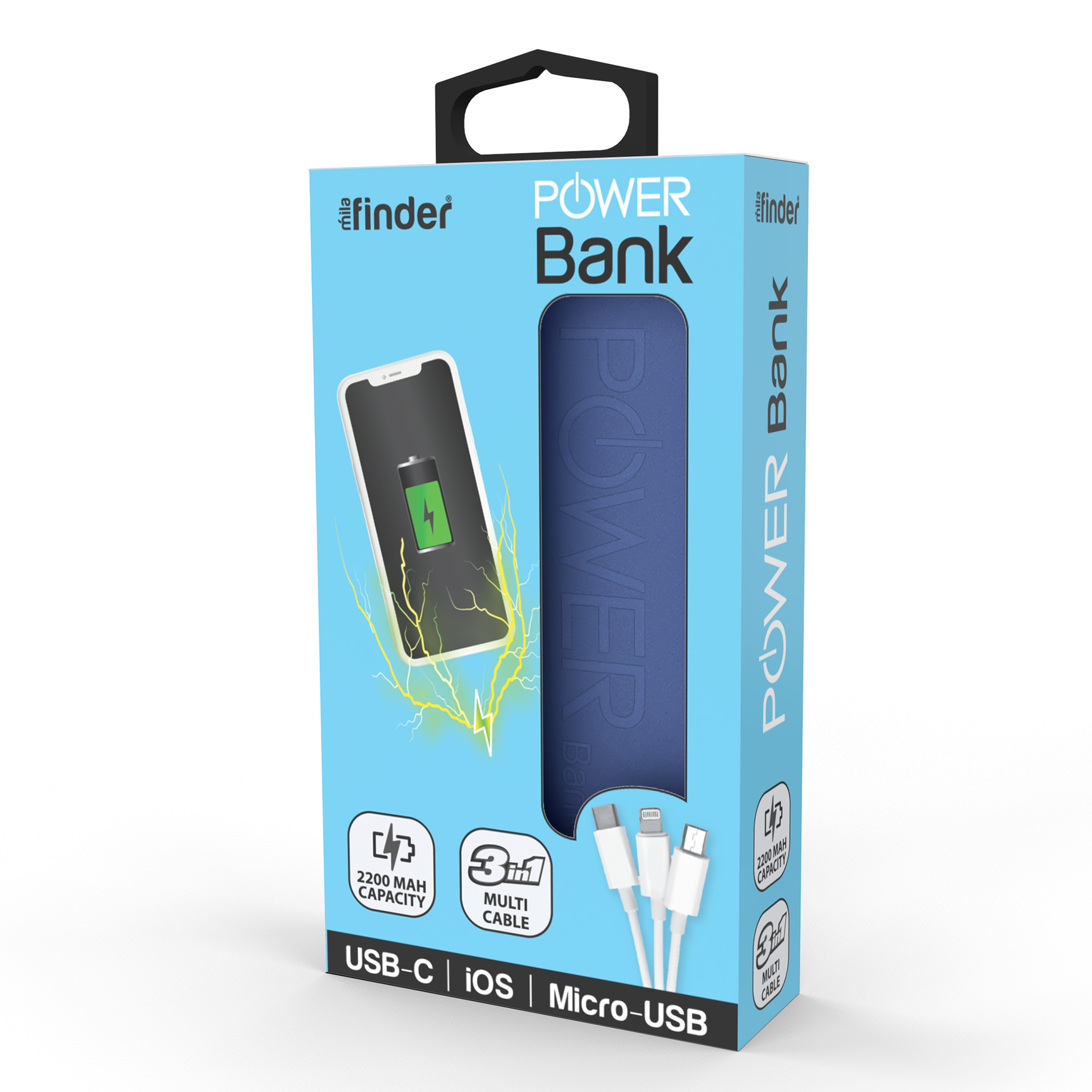 milaFinder Emergency Portable Charger