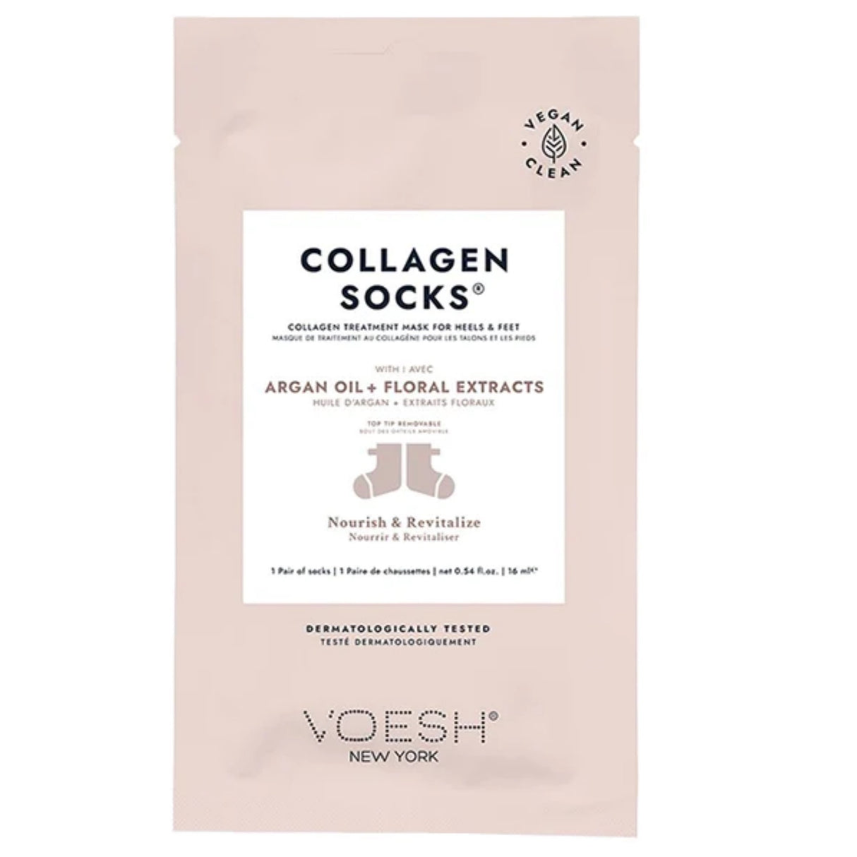 Voesh Collagen Socks with Argan Oil + Floral Extracts