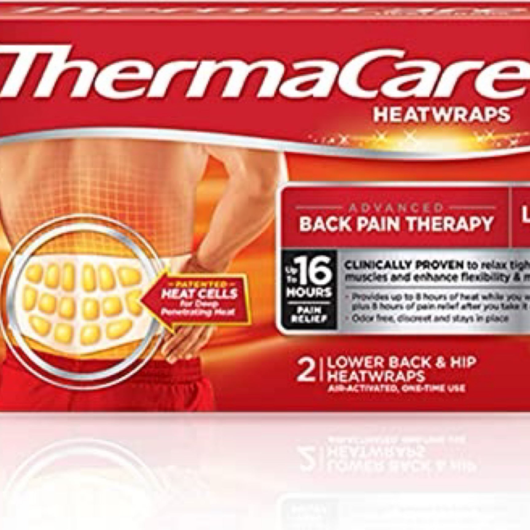 Thermacare heat wraps