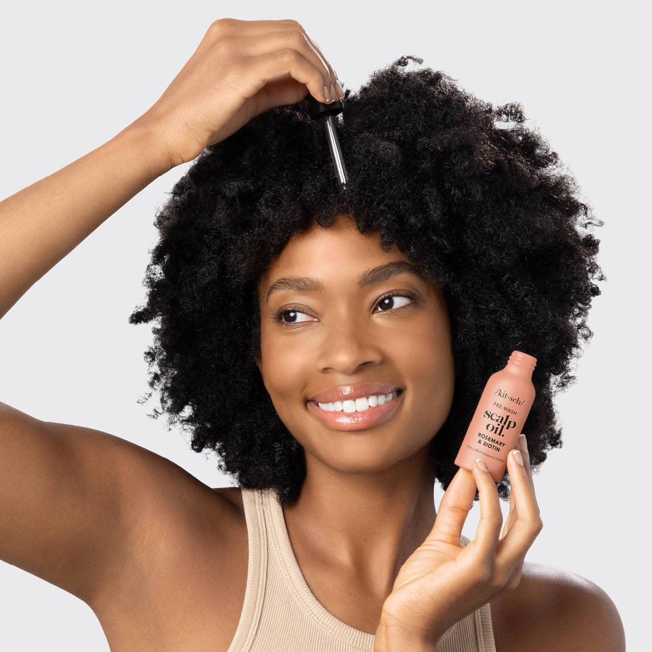 KITSCH Pre Wash Scalp Oil - Rosemary & Biotin - Image 4