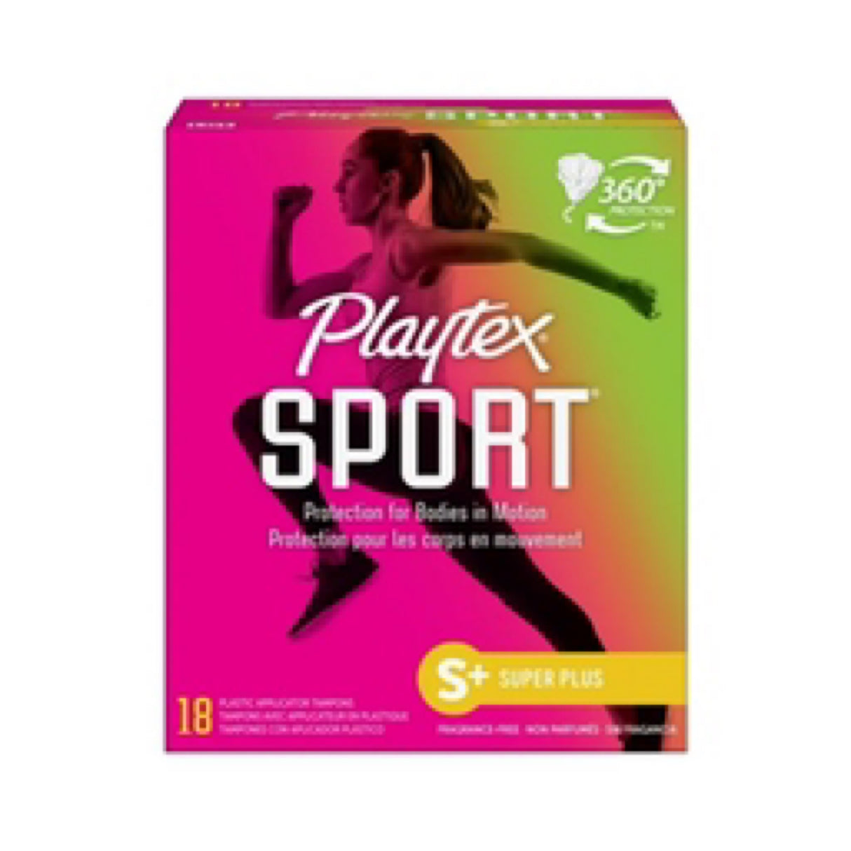 Playtex Sport Tampons, Super Plus Absorbency, Fragrance-Free