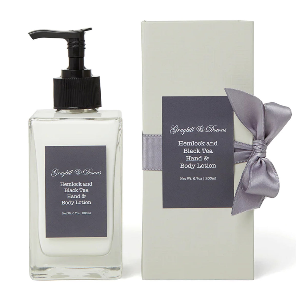 Graybill & Downs Hemlock and Black Tea Hand & Body Lotion