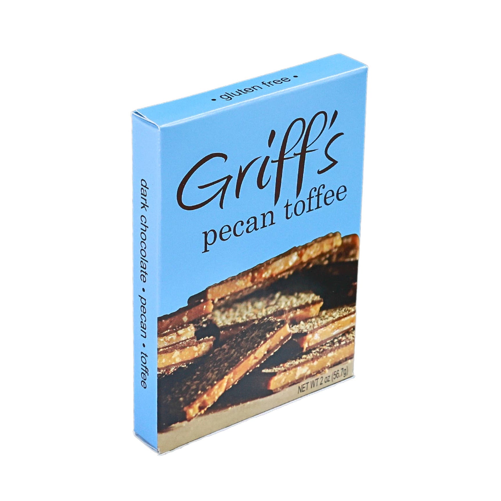 Griff’s Griff's Pecan Toffee - 2oz Dark Chocolate Toffee - Image 5