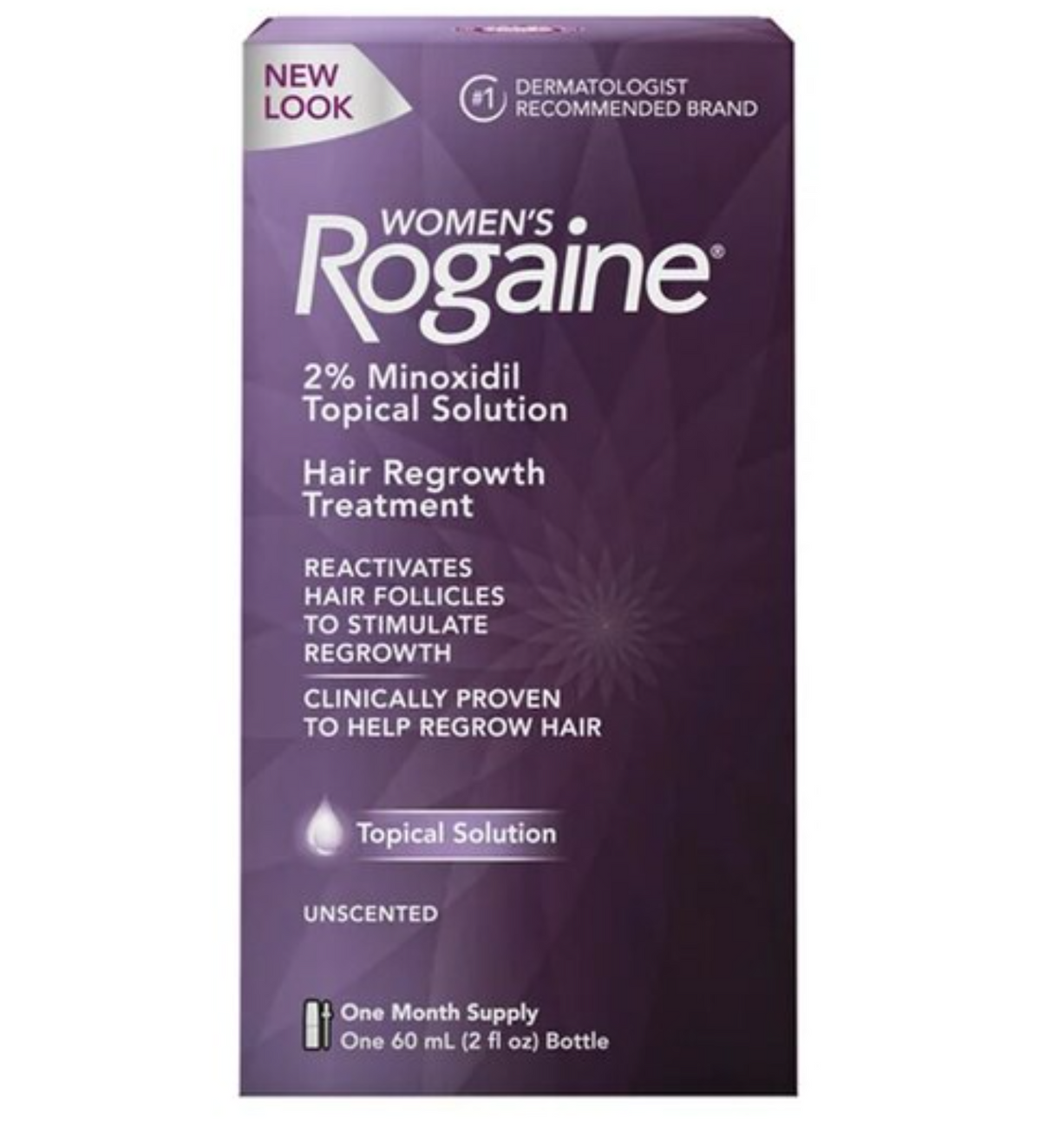 Women's Rogaine 2% Minoxidil Liquid Topical Solution