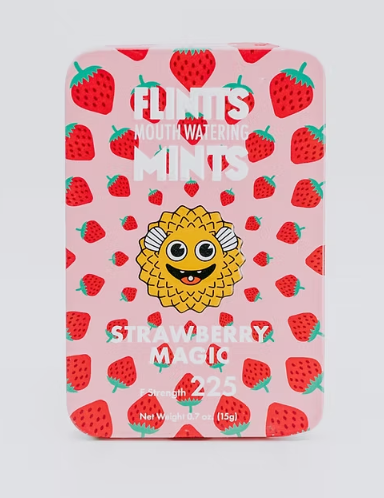 Flintts Mouth Watering Mints Strawberry Magic