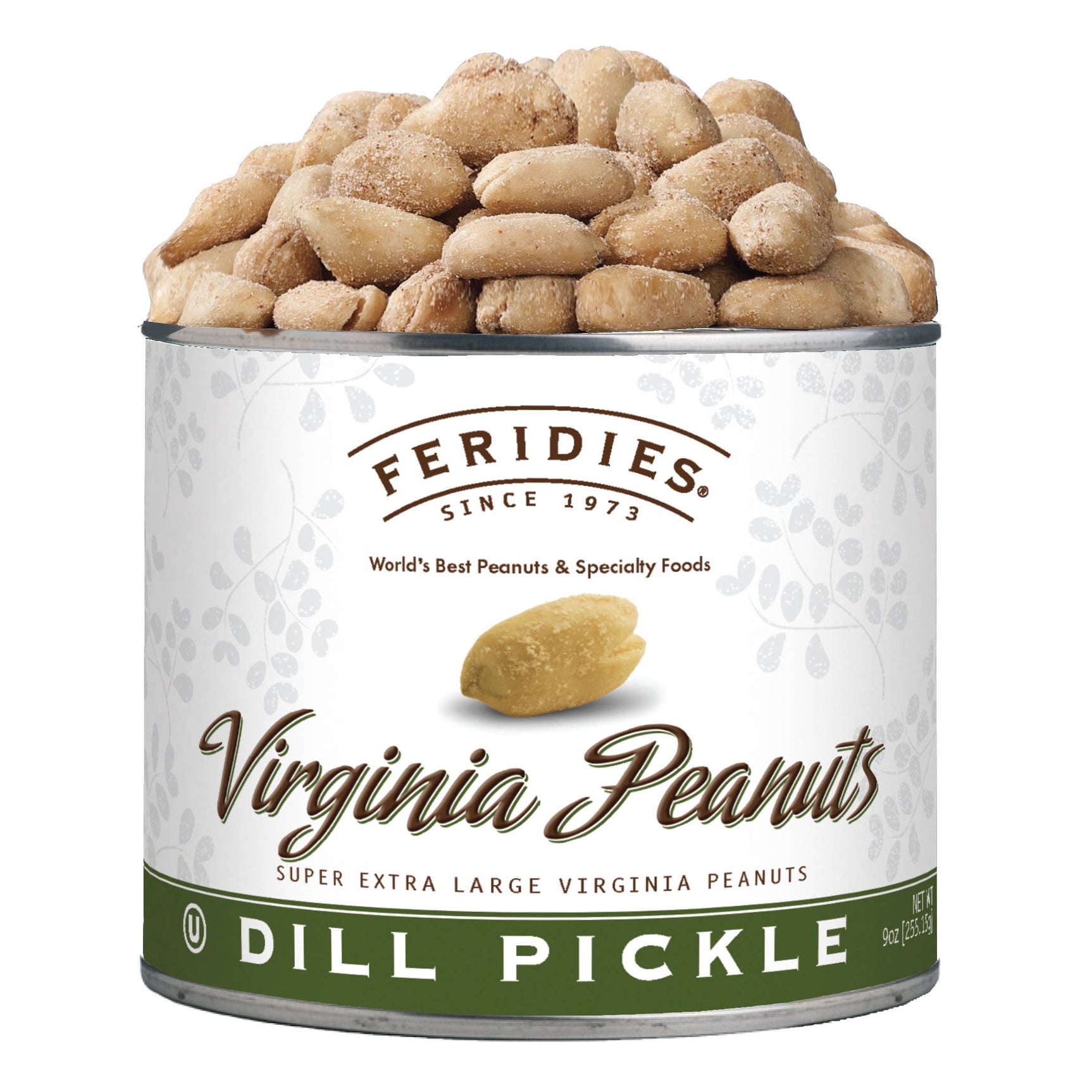 FERIDIES 9oz. Dill Pickle Virginia Peanuts