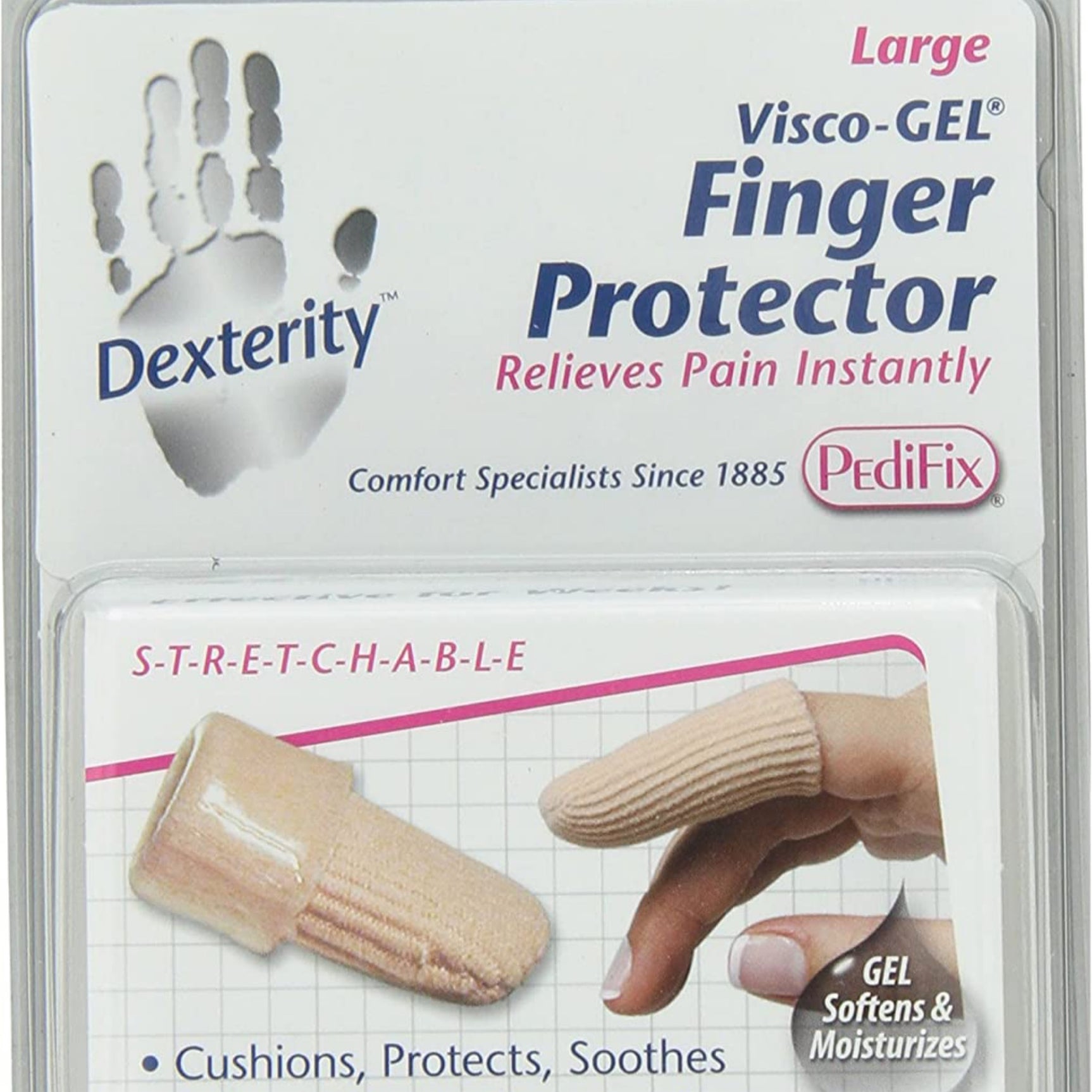 Visco-GEL Visco Gel Finger Protection Digit Cap Small Each. Free Delivery