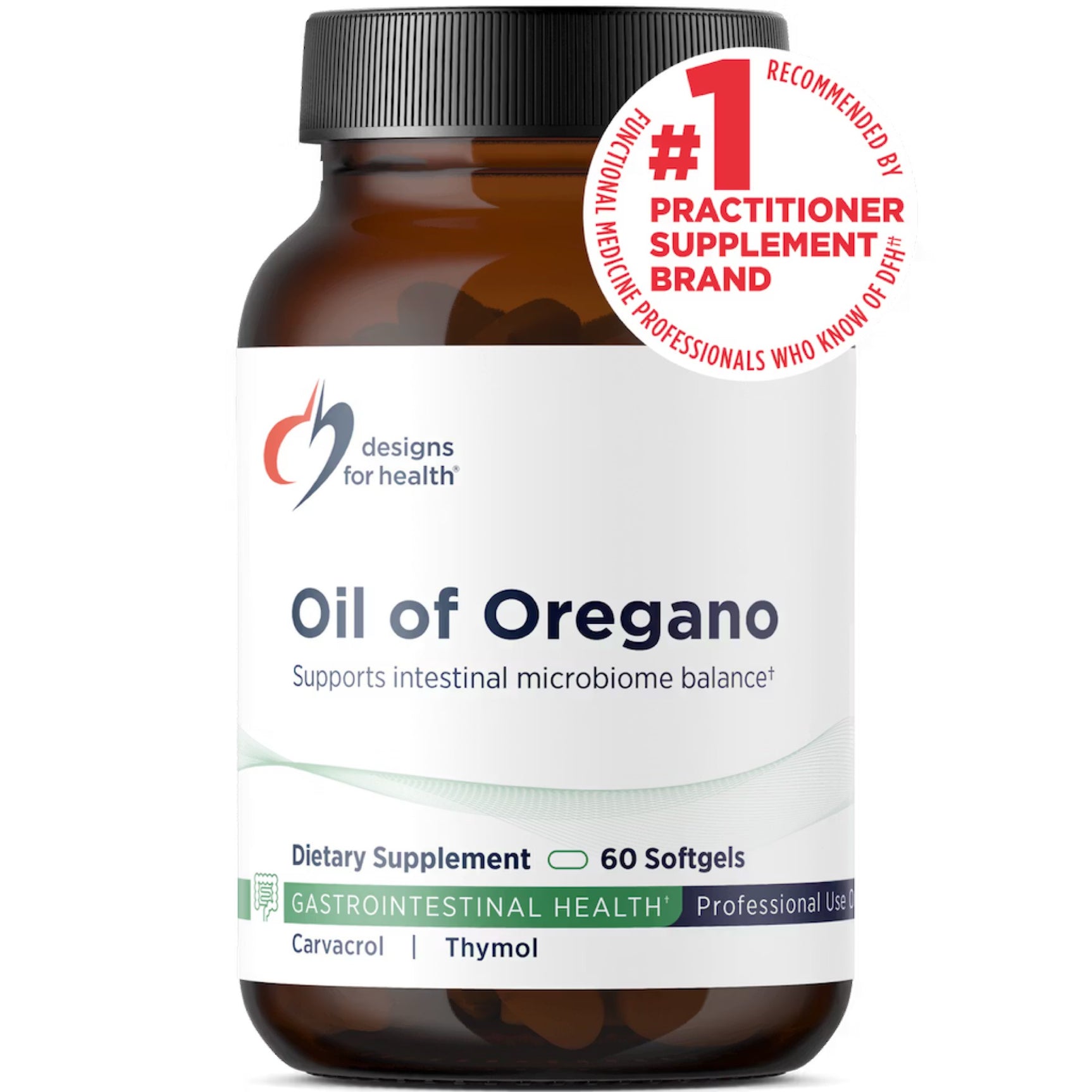 Designs for Health Oil of Oregano Softgels