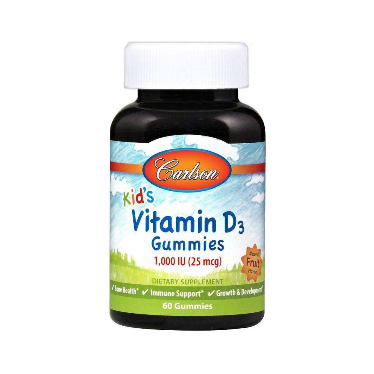 Carlson Kid’s Vitamin D3 Gummies 1,000 (25MCG)