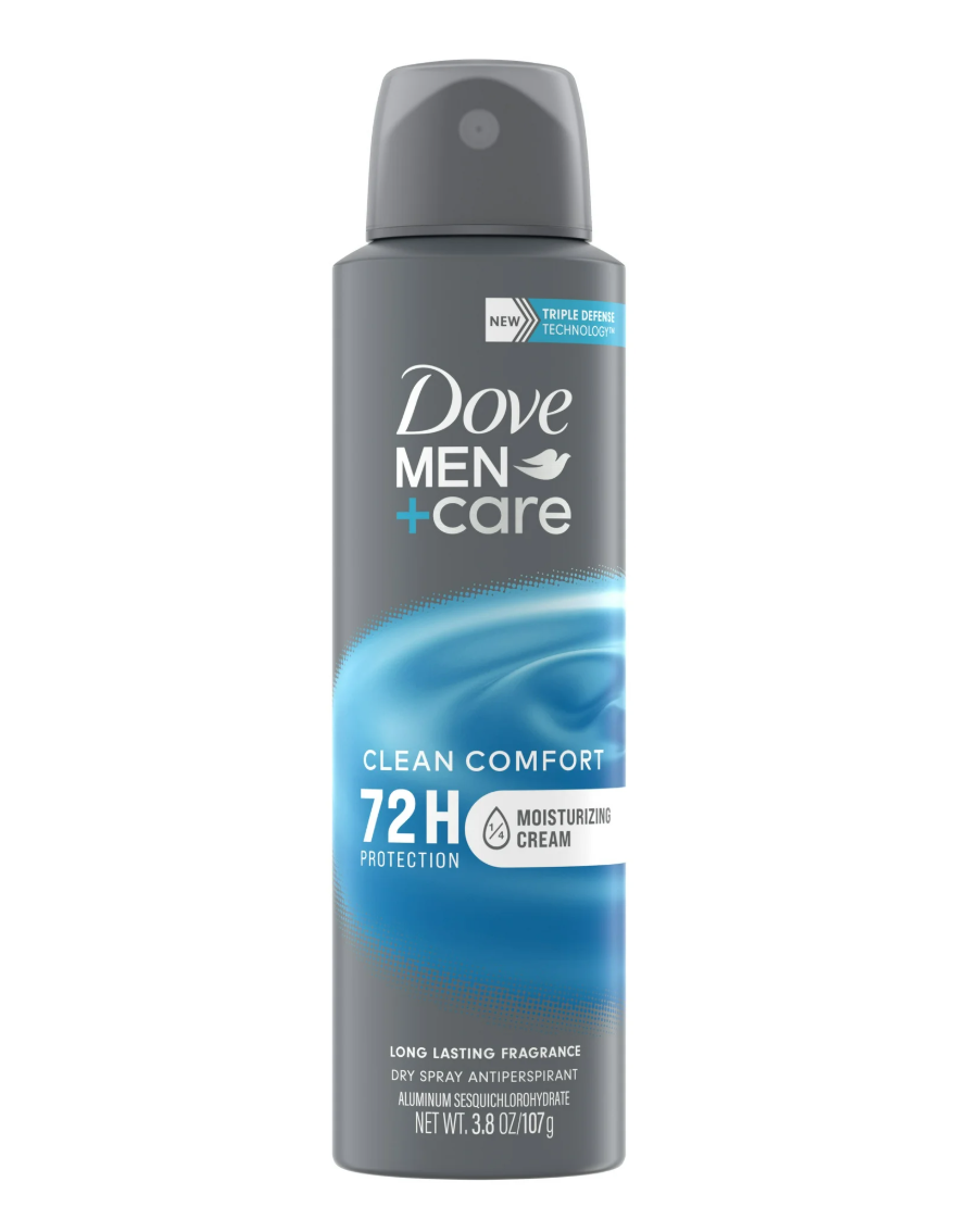 Dove Men + Care Antiperspirant Dry Spray Clean Comfort