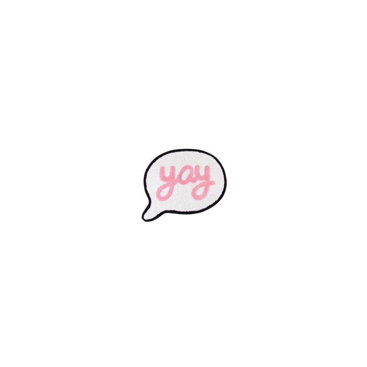 Sass & Belle Say Yay Speech Bubble Rug