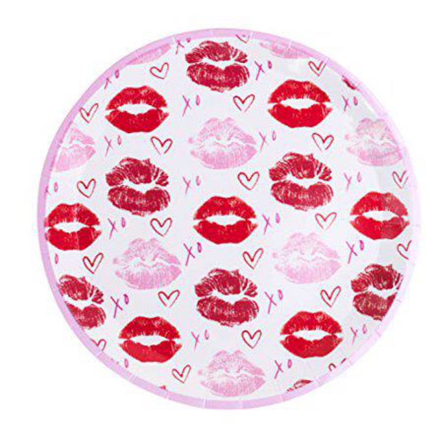 Jollity & Co Kiss Print Dessert Plates