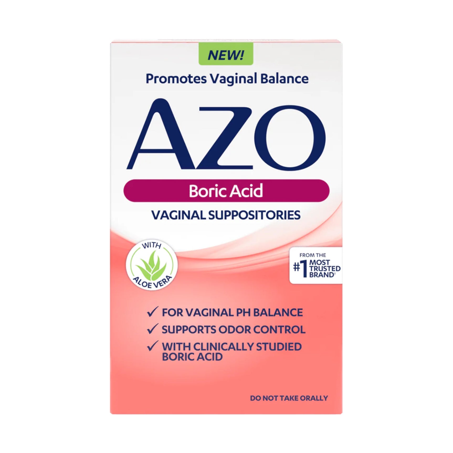 Azo Boric Acid Vaginal Suppositories