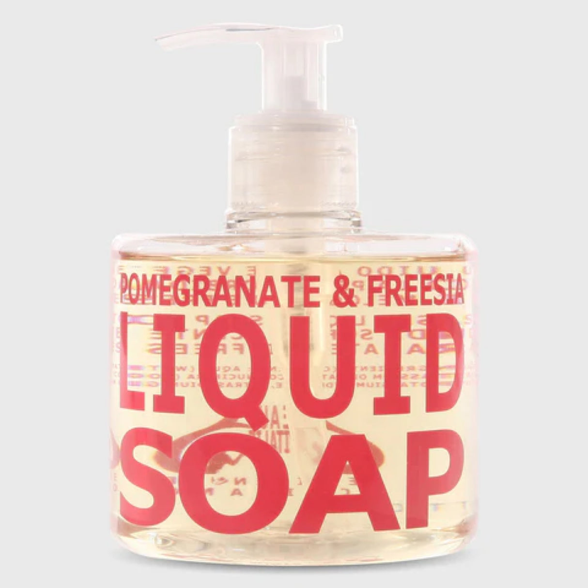 Eau D ' ItALIE Liquid Soap - Pomegranate & Freesia
