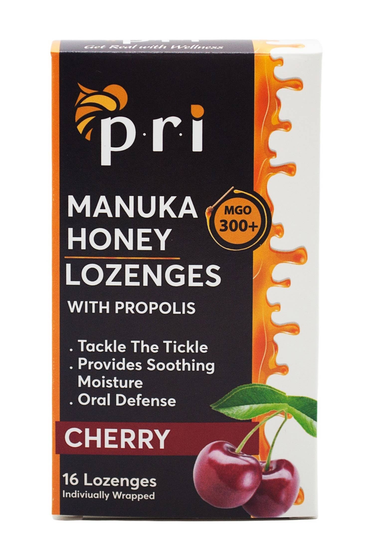 Manuka Health Manuka Honey Propolis Lozenges, Cherry