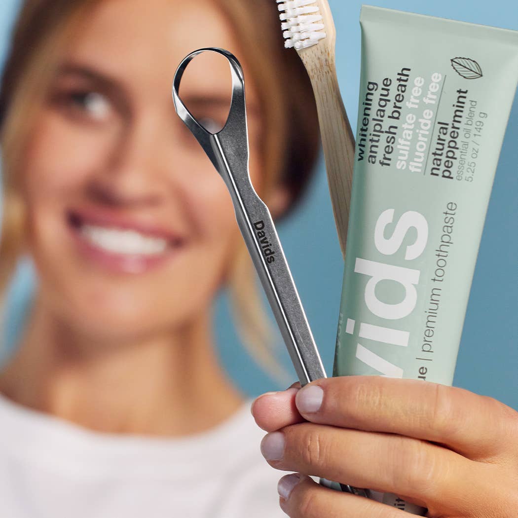 Davids premium toothpaste / peppermint