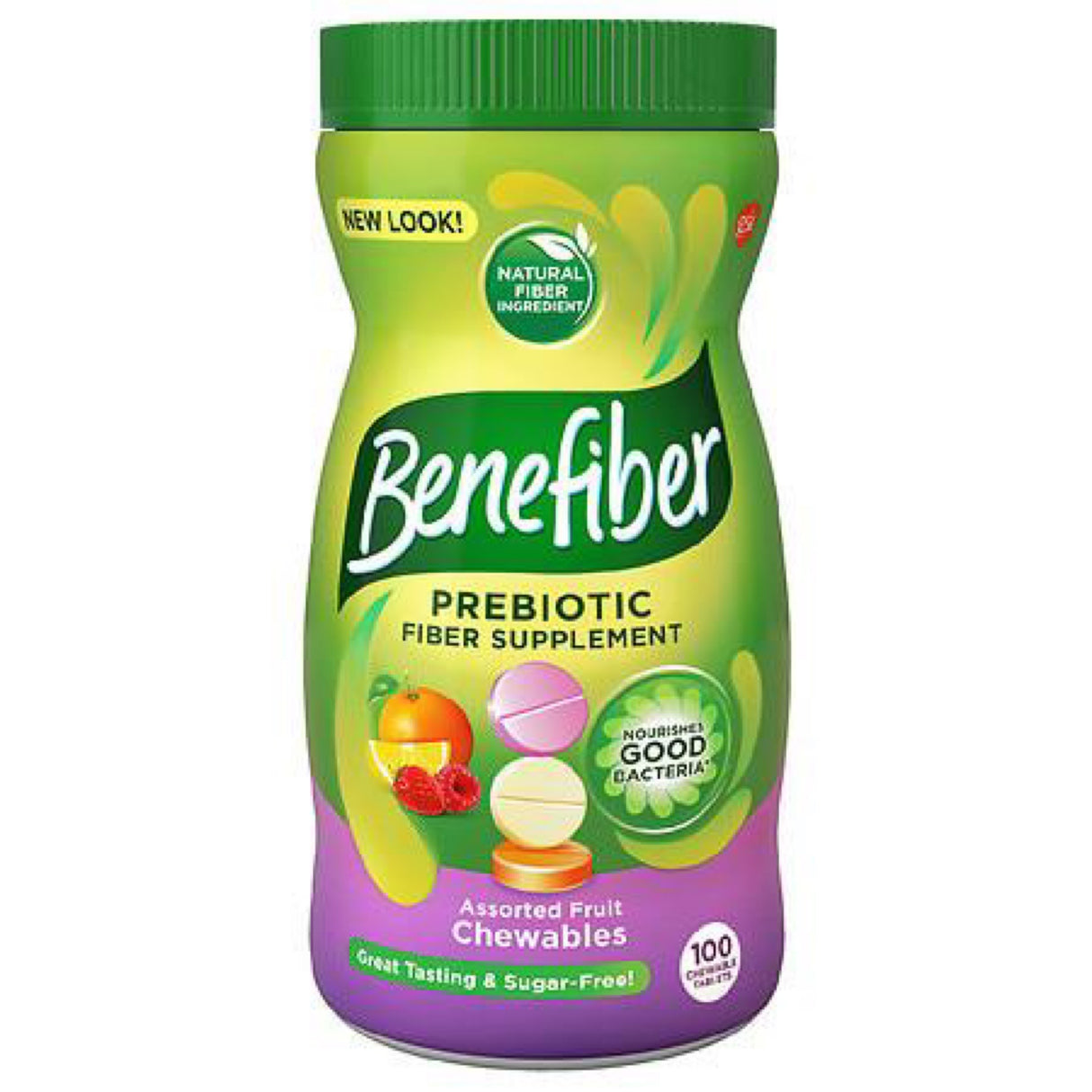 Benefiber Prebiotic Fiber Supplement Chewables Fruit ct