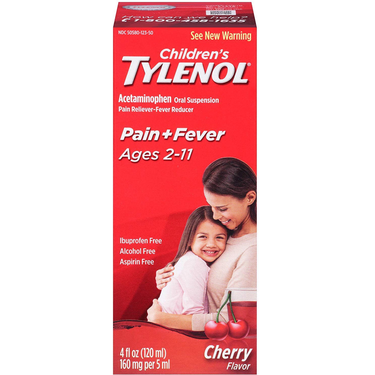 Children's tylenol cherry flavor