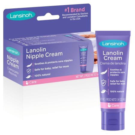 Lansinoh Lanolin Nipple Cream for Breastfeeding Moms