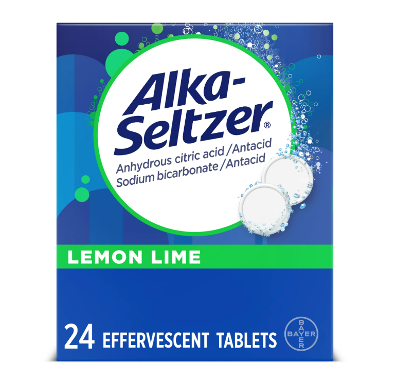 Alka-Seltzer Antacid Lemon Lime Tablets
