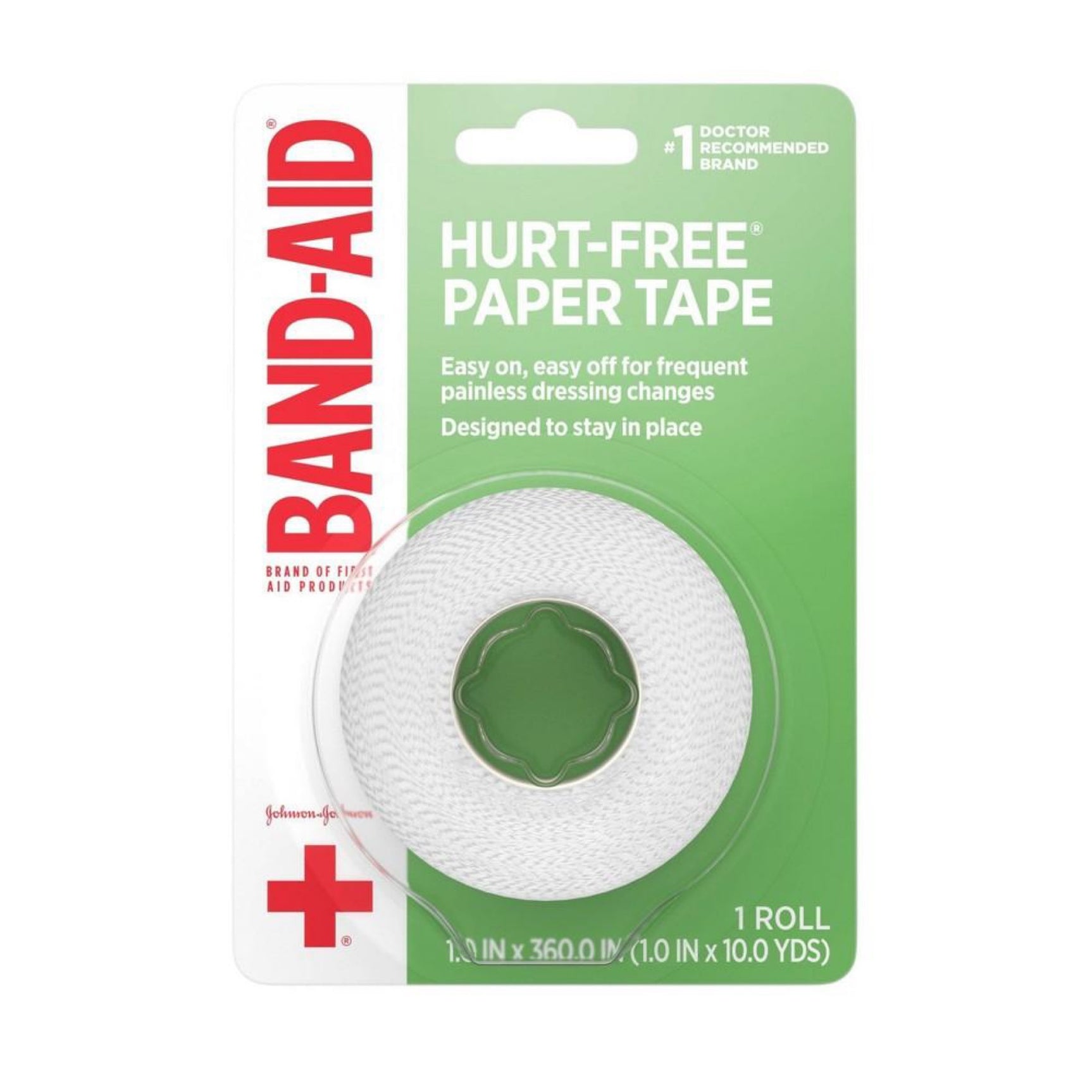J&J Bandaid First Aid Paper Tape