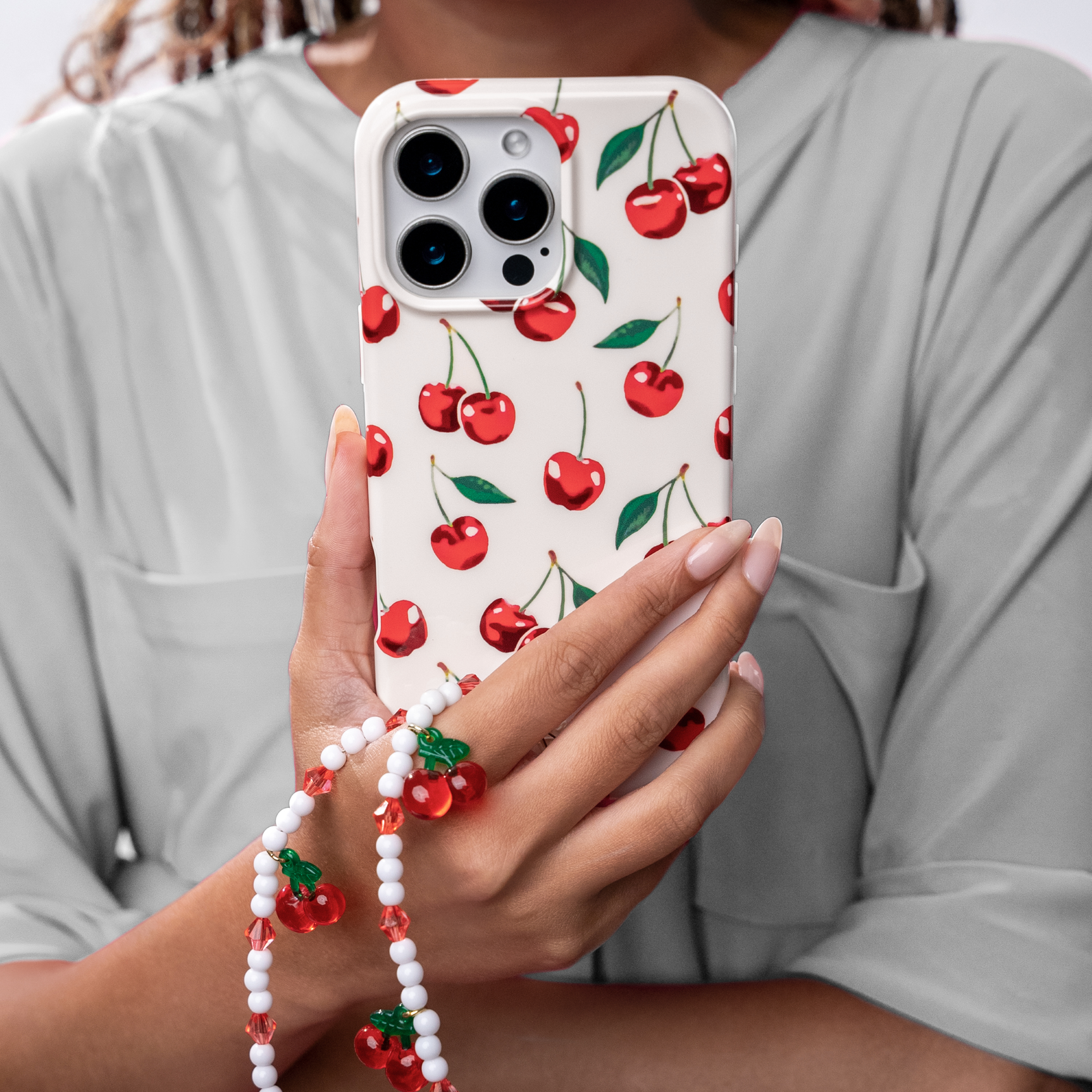 Mon Cheri Cherry Phone Charm - Image 2
