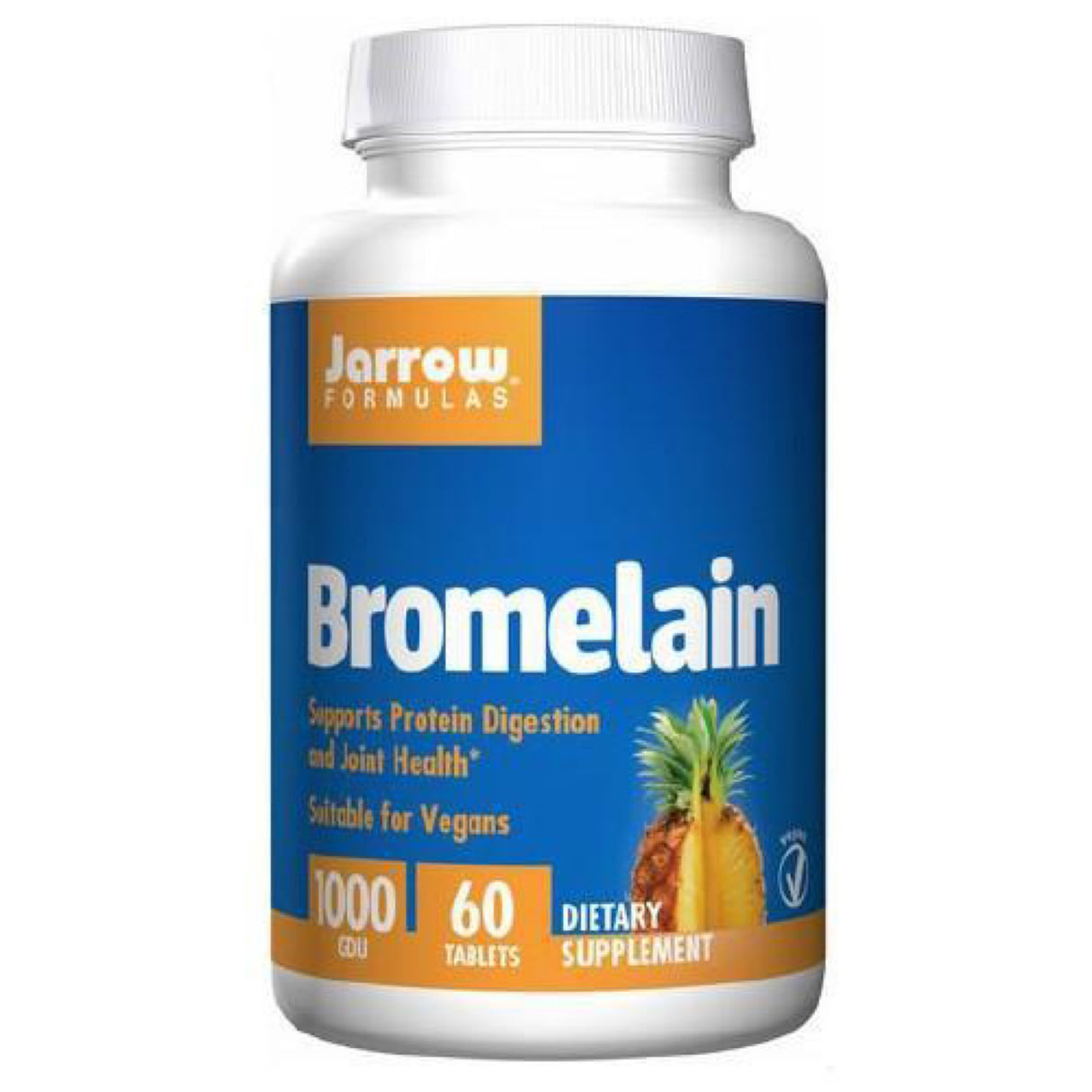 Jarrow Formulas Bromelain Protein Digestion and Joint Health GDU solv Tabs