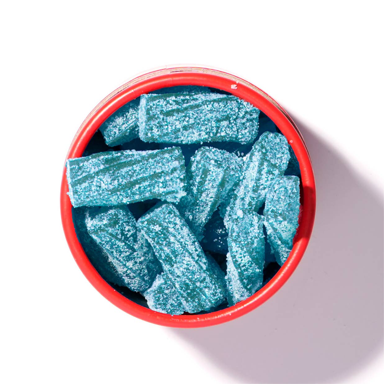 Blue Raspberry Sour Licorice Twists - (8oz Tube) - Image 2