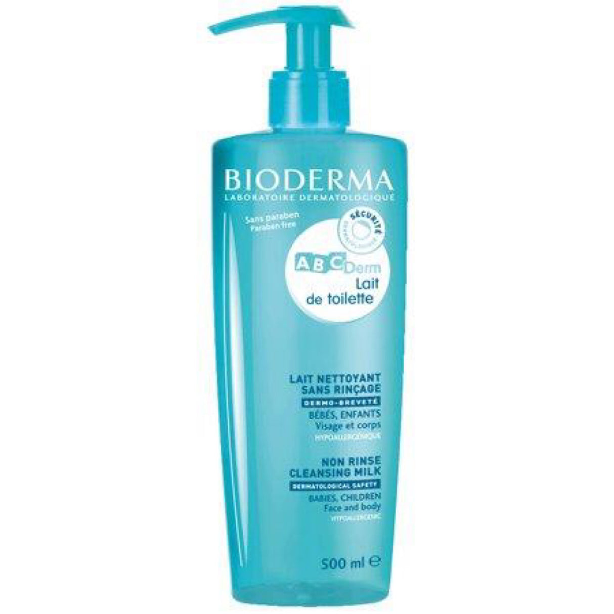 Bioderma ABCDerm Cleansing Milk for Babies and Kids- 16.7 fl. oz.