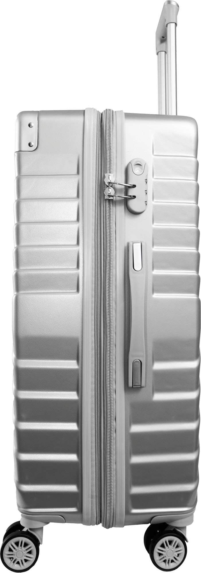 The Legend Ellen Tracy 3 PC Hard Sided Luggage Set: 331-CHROME - Image 12