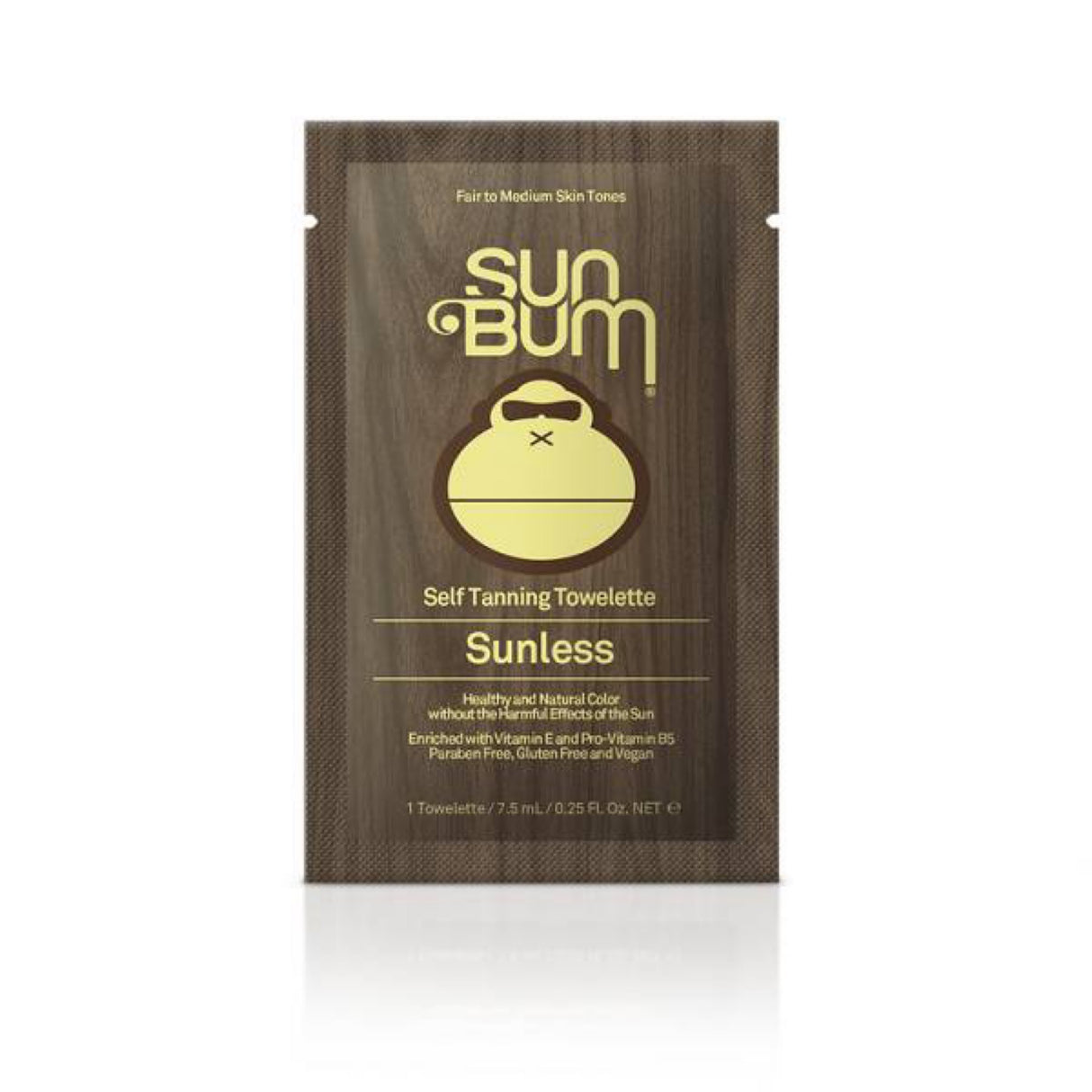 Sun bum self tanning towelettes sunless