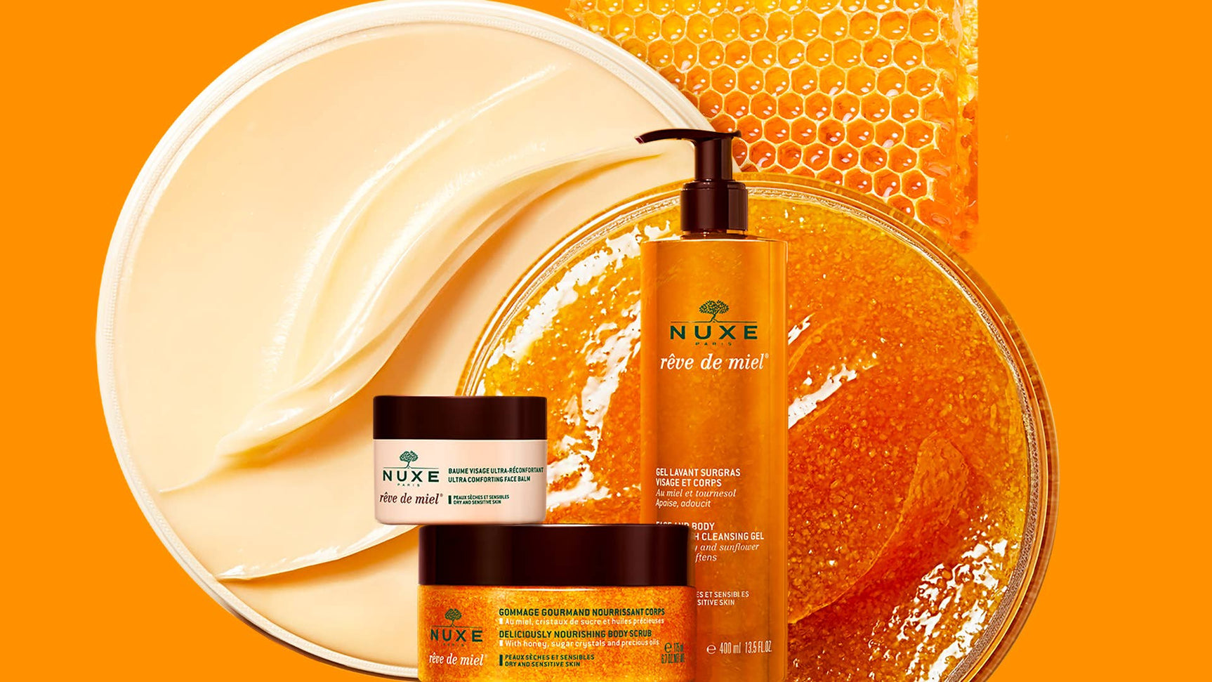 NUXE Rêve de Miel® Nourishing Body Scrub – 5.9 oz - Image 5