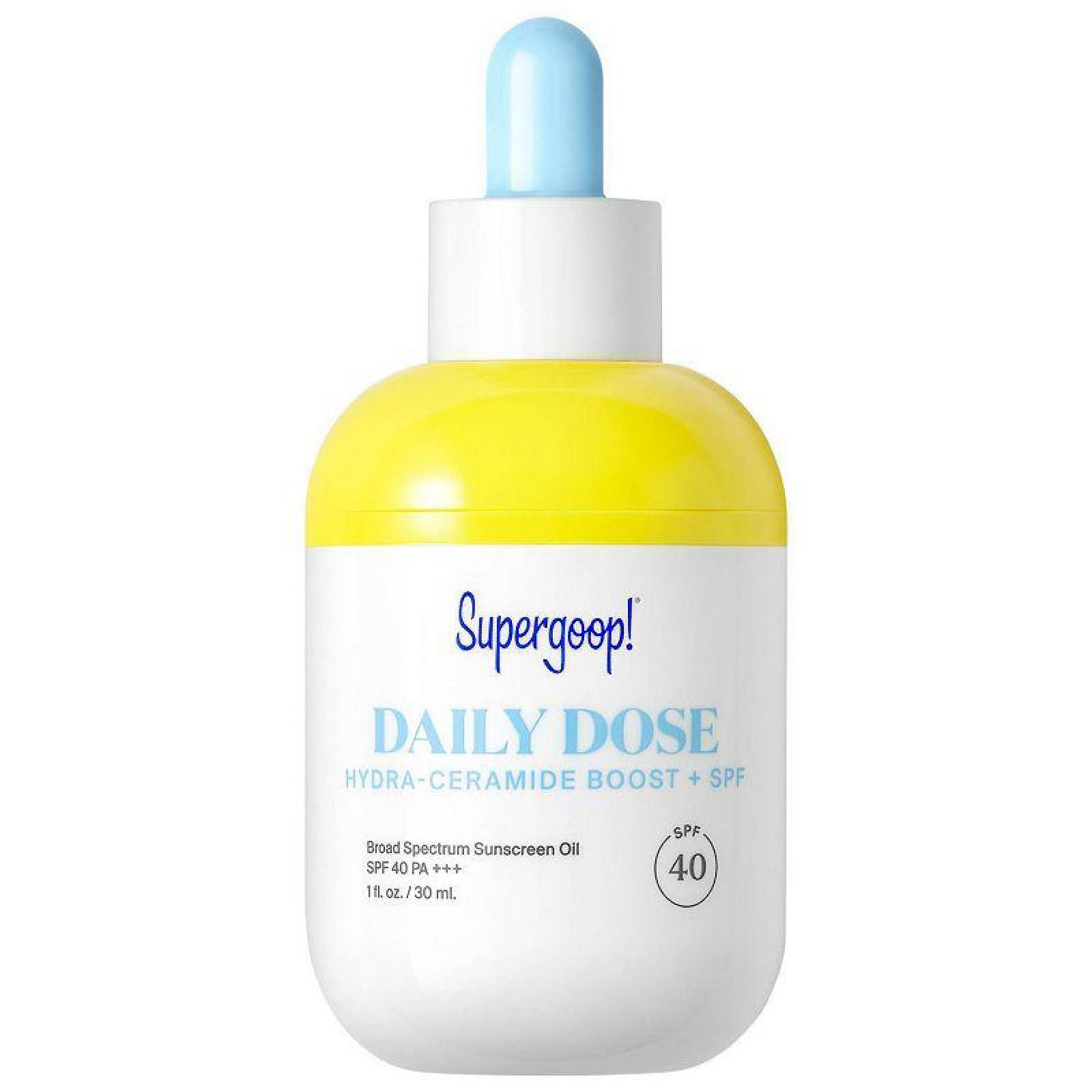 Supergoop! Daily Dose Hydra-Ceramide Booster Aceite Facial con SPF 40