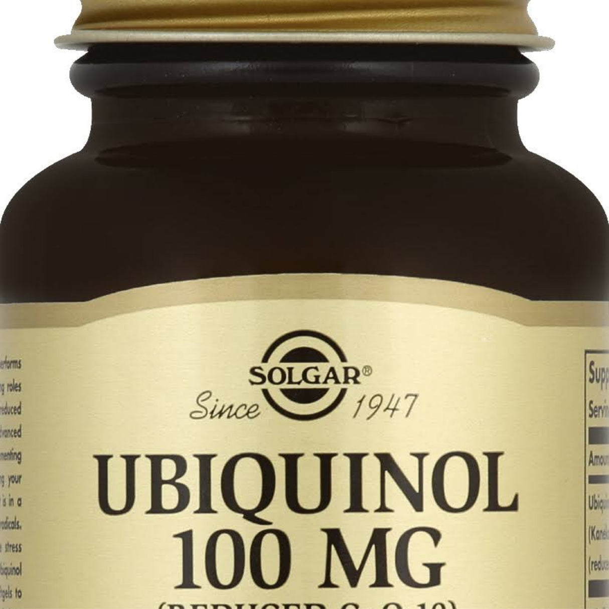Solgar Ubiquinol 100 MG (Reduced CoQ-10) 50 softgels
