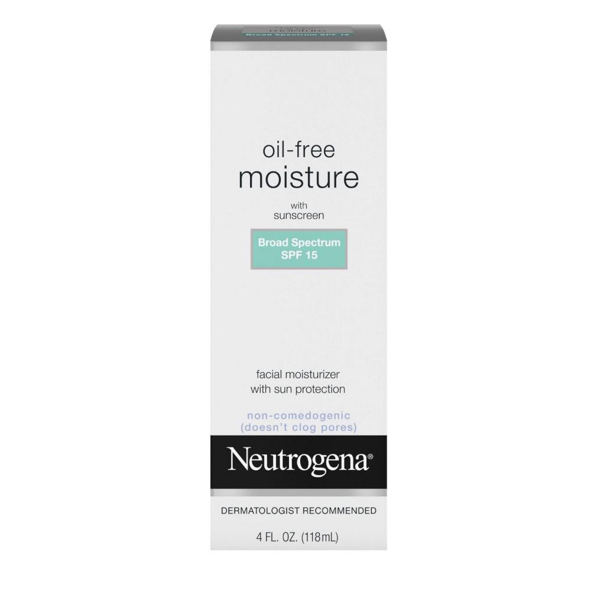 Neutrogena Oil Free Facial Moisturizer with SPF 15 Sunscreen