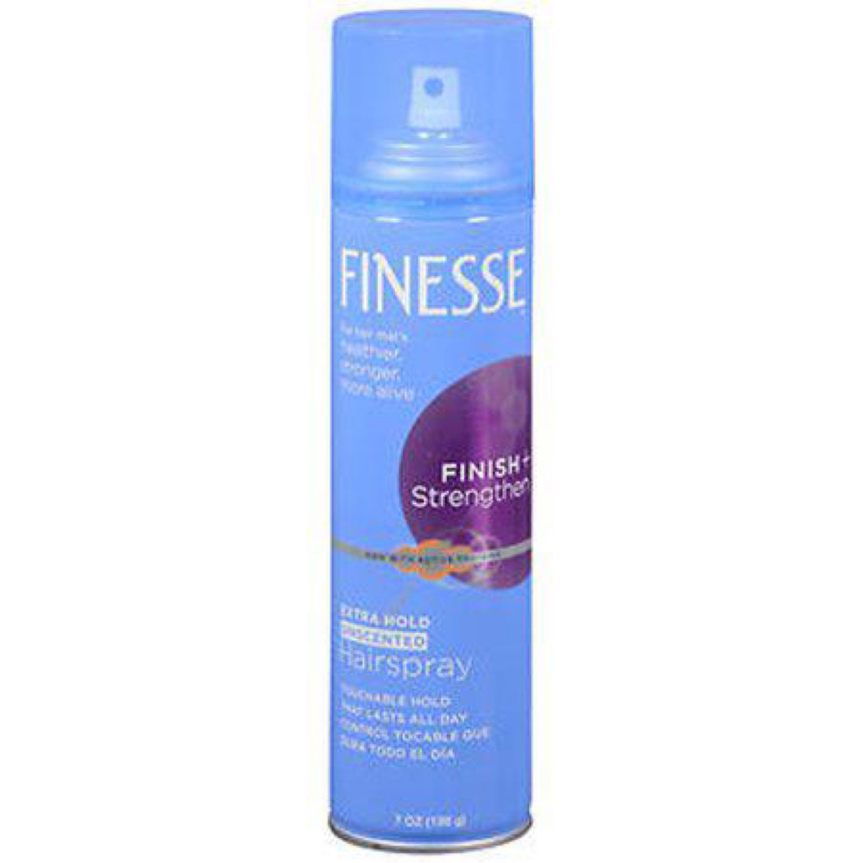 Self Adjusting Extra Hold Unscented Hair Spray by Finesse for Unisex